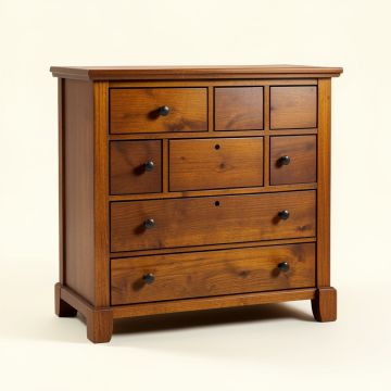 Lockridge 9 Drawer Double Dresser (synthetic illustration; no displayed measurements)
