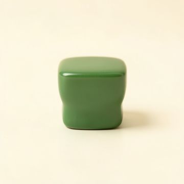 Flint Bridge Cabinet Knob Without Packaging - Green (synthetic illustration; no displayed measurements)