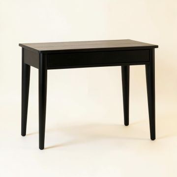 Birch Field Writing Desk - Black (synthetic illustration; no displayed measurements)