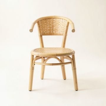 Maple Bend Small Chair - Beige (synthetic illustration; no displayed measurements)