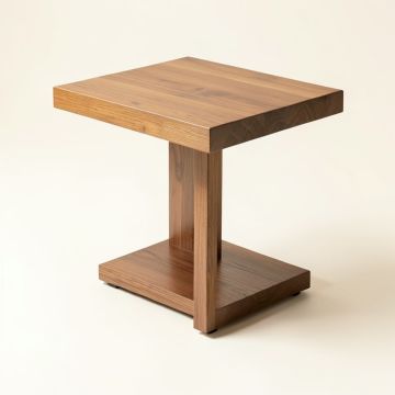 Phillippi Wooden End Table (synthetic illustration; no displayed measurements)