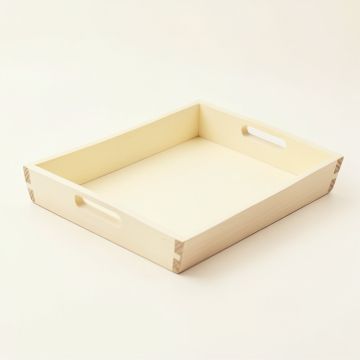 Reed Canyon Serving Tray - Cream (synthetic illustration; no displayed measurements)