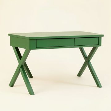 Linden Bluff Writing Desk - Green (synthetic illustration; no displayed measurements)