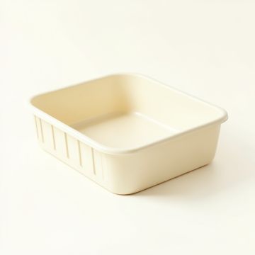 Shore Crossing Empty Under-Desk Cable Tray - Ivory (synthetic illustration; no displayed measurements)