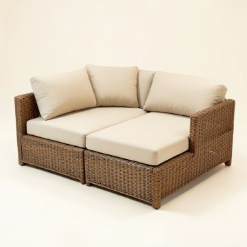 Freeport 70 '' Wide Patio Daybed With Cushions (synthetic illustration; no displayed measurements)