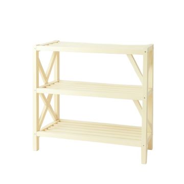 Cedar Bridge Empty Seed-Starting Shelving Unit Without Lights - Ivory (synthetic illustration; no displayed measurements)