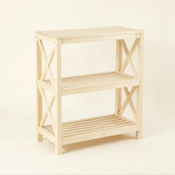 Stone Branch Empty Seed-Starting Shelving Unit Without Lights - Ivory (synthetic illustration; no displayed measurements)