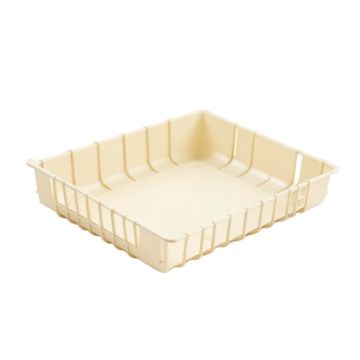 Elm Fold Empty Under-Desk Cable Tray - Ivory (synthetic illustration; no displayed measurements)