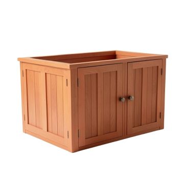 Sage Canyon Empty Furniture-Style Litter Enclosure - Terracotta