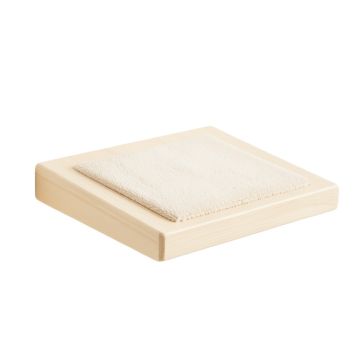 Juniper Crest Wall-Mounted Cat Perch - Ivory (synthetic illustration; no displayed measurements)