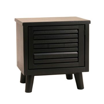 Alder Crest Nightstand - Black