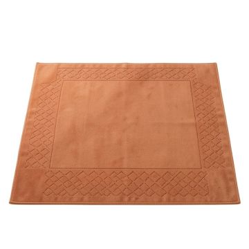 Ash Branch Rectangular Outdoor Rug - Terracotta