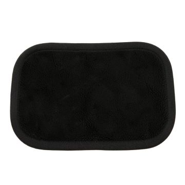 Ridge Bluff Bath Mat - Black (synthetic illustration; no displayed measurements)