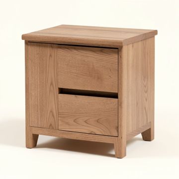 Hornby 2 Drawer Nightstand (synthetic illustration; no displayed measurements)