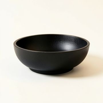 Brook Bluff Dining Bowl - Black (synthetic illustration; no displayed measurements)