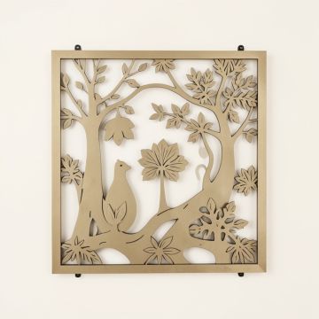Family Script Laser Cut Wall Décor (synthetic illustration; no displayed measurements)