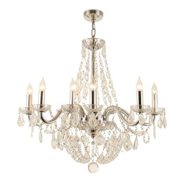 Camille Unique Statement Tiered Chandelier With Crystal Accents