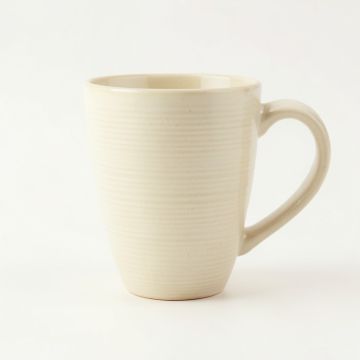 Dune Bridge Ceramic Mug - Cream (synthetic illustration; no displayed measurements)