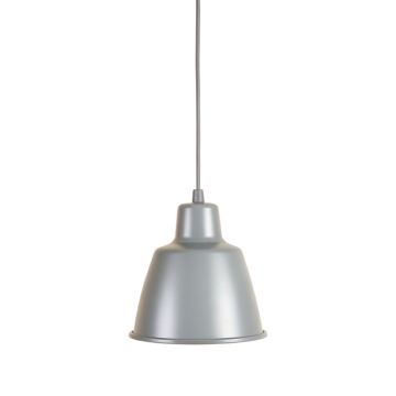 Cliff Branch Pendant Light Suspended From One Plain Cable - Gray