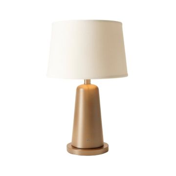 Ariana Mini Touch 9.2 '' Table Lamp With Drum Shade Set