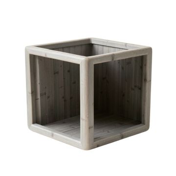 Dawn Falls Empty Furniture-Style Litter Enclosure - Gray