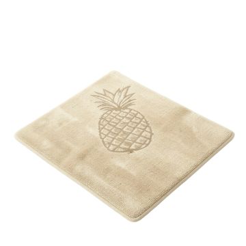 Batik Pineapple Rectangle 100 % Cotton Reversible Bath Rug