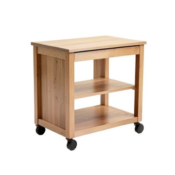 Aggie Kitchen Cart Solid Wood