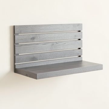 Dune Dale Wall-Mounted Entryway Organizer Shelf - Gray (synthetic illustration; no displayed measurements)