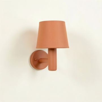 Hazel Arc Wall Sconce Mounted On A Plain Wall (synthetic illustration; no displayed measurements)