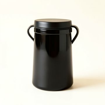 Meadow Branch Storage Canister With Lid - Black (synthetic illustration; no displayed measurements)