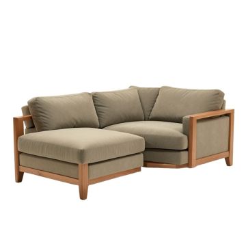Steinway 103 '' Wide Sofa & Chaise