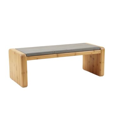 Laurel Bend Indoor Bench - Gray
