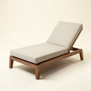Kelston Mills Elegant Sun Lounger Set With Cushion (synthetic illustration; no displayed measurements)