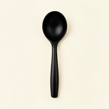 Wren Brook Cooking Spoon - Black (synthetic illustration; no displayed measurements)