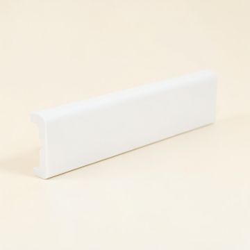 Polystyrene , Primed White 1 7/8 '' H X 78 '' W X 3/8 '' D Chair Rail (synthetic illustration; no displayed measurements)
