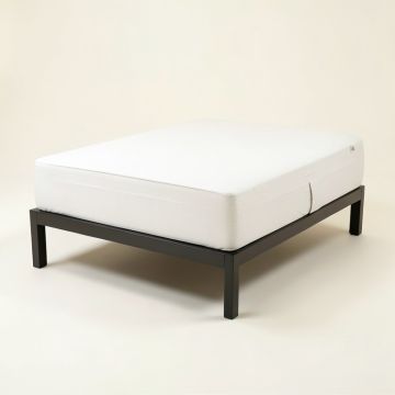 Adjustable-Size Bed Frame (synthetic illustration; no displayed measurements)