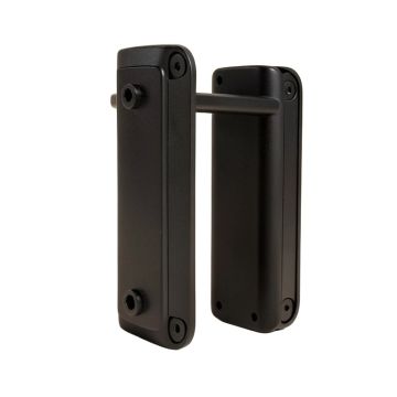 Single Bypass Double Door Barn Door Hardware Kit