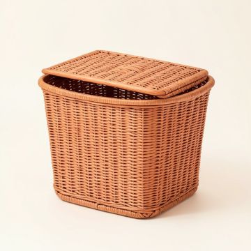 Willow Bluff Laundry Hamper - Terracotta (synthetic illustration; no displayed measurements)