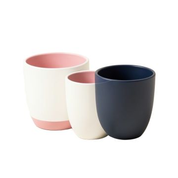 Mcchord 2 Piece Ceramic Pot Planter Set