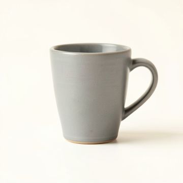 Moss Arc Ceramic Mug - Gray (synthetic illustration; no displayed measurements)