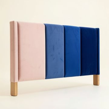 Mustafa Upholstered Panel Headboard (synthetic illustration; no displayed measurements)