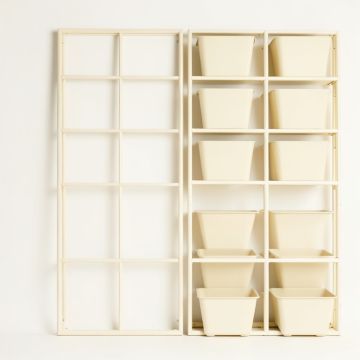 Dawn Bridge Empty Vertical Garden Frame - Ivory (synthetic illustration; no displayed measurements)