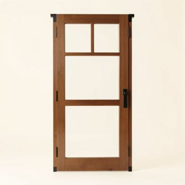Planum Glass Barn Door With Installation Hardware Kit (synthetic illustration; no displayed measurements)