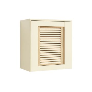 Alder Dell Wall-Mounted Entry Cabinet - Cream