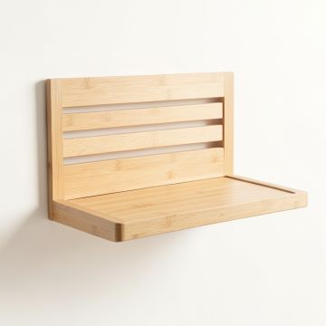 Cliff Bend Wall-Mounted Entryway Organizer Shelf - Beige (synthetic illustration; no displayed measurements)