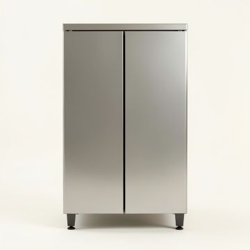 39.19 '' Stainless Steel Free Standing Outdoor Refrigerator Cabinet (synthetic illustration; no displayed measurements)