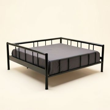 Metal Full Platform Bed (synthetic illustration; no displayed measurements)