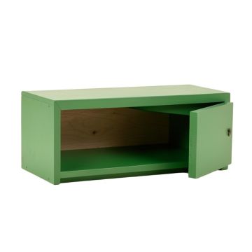 Holly Canyon Shoe Storage Bench - Green