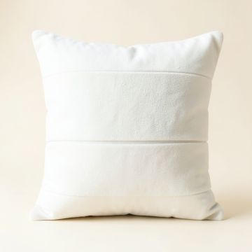 Lake Bluff Filled Accent Pillow - White (synthetic illustration; no displayed measurements)