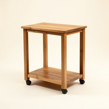 Wooden Kitchen Cart (synthetic illustration; no displayed measurements)